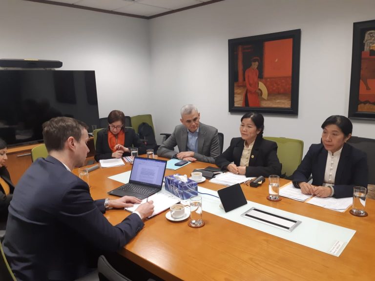 Meeting with the Non-Resident Development Partner in Hanoi